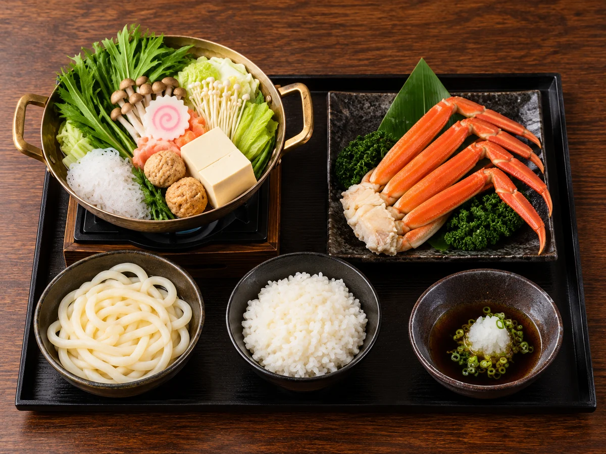 かに鍋御膳